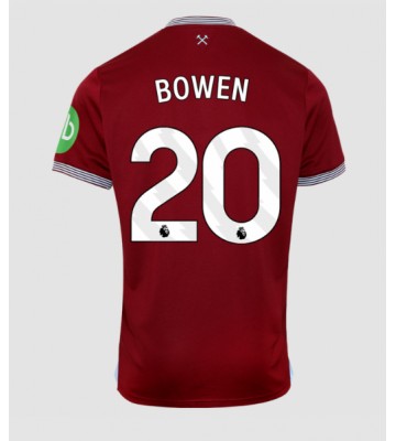 West Ham United Jarrod Bowen #20 Hjemmebanetrøje 2025-26 Kortærmet